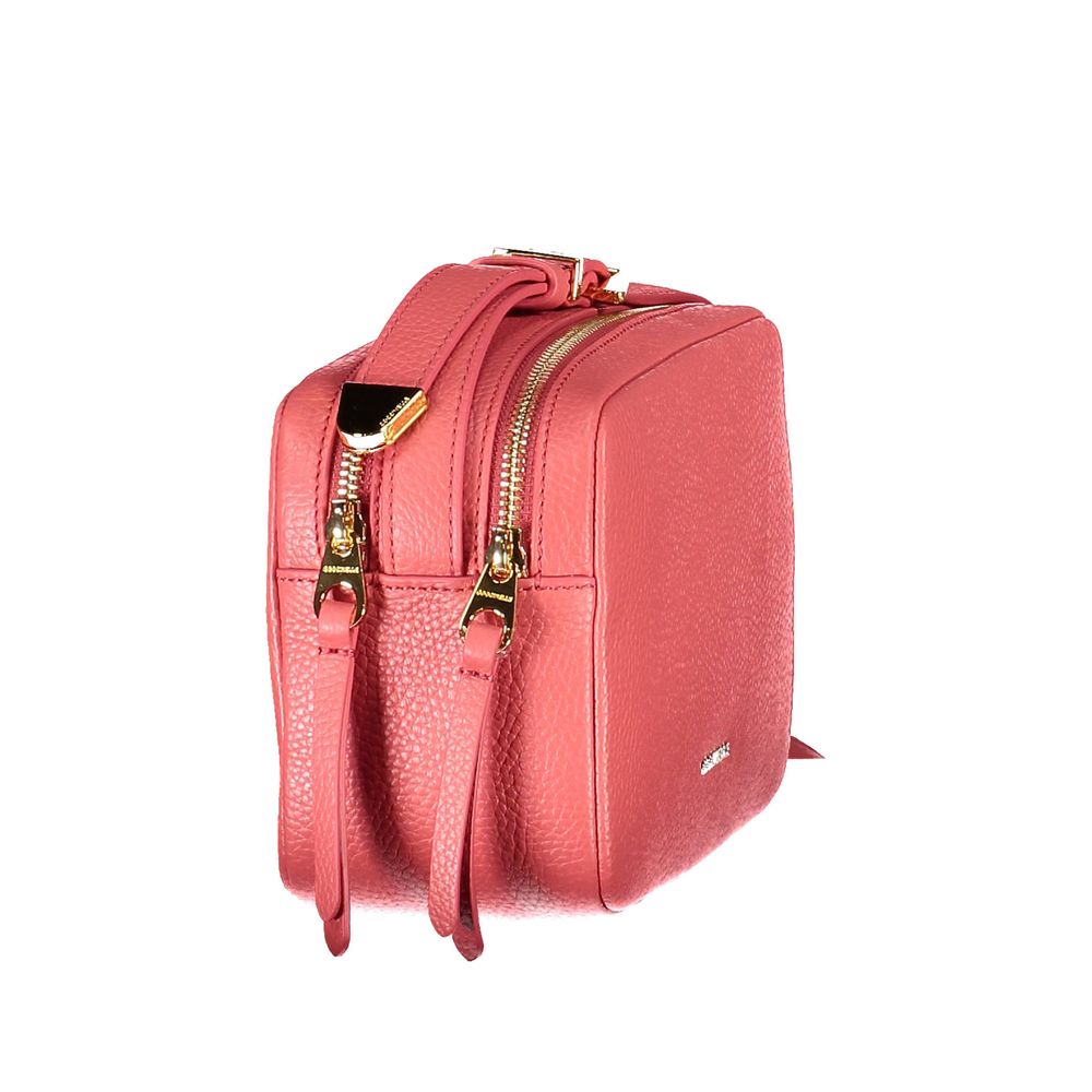 Coccinelle Pembe Deri Çanta